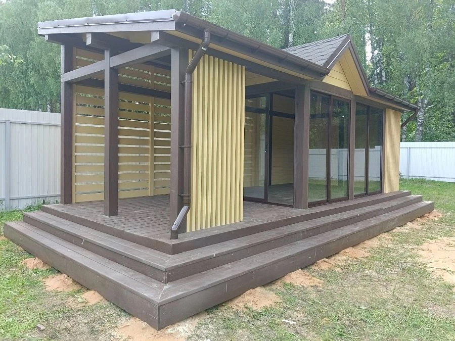 Закрытая беседка  ШАЛЕ