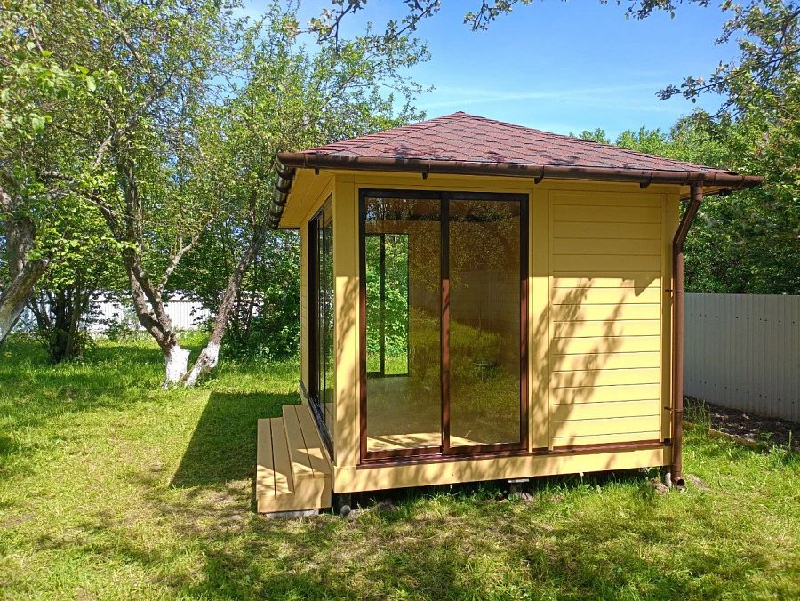 Застекленная беседка АННЭТ