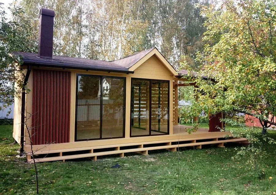 Закрытая беседка  ШАЛЕ
