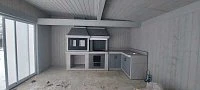 Закрытая беседка Мини Форест с барбекю