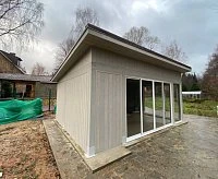 Закрытая беседка Мини Форест с барбекю