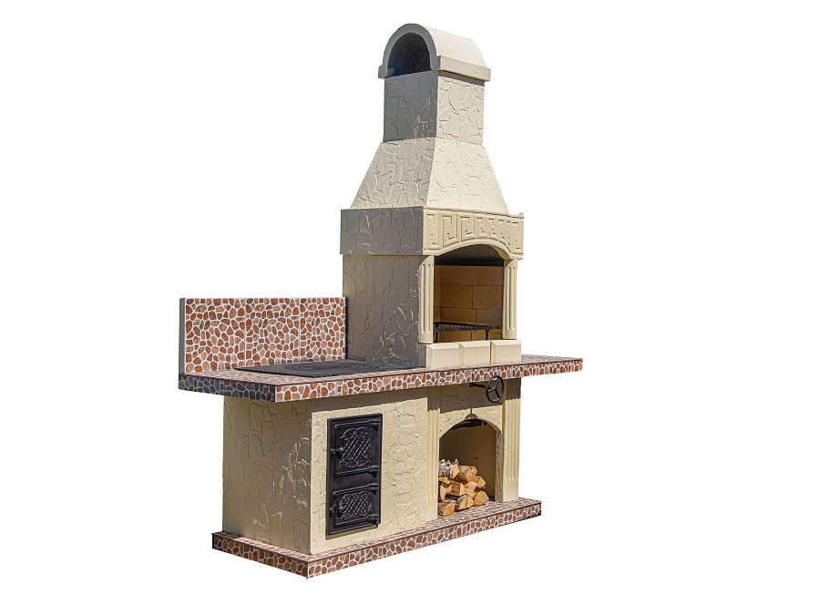 Печь № 15 — Барбекю с печью под казан