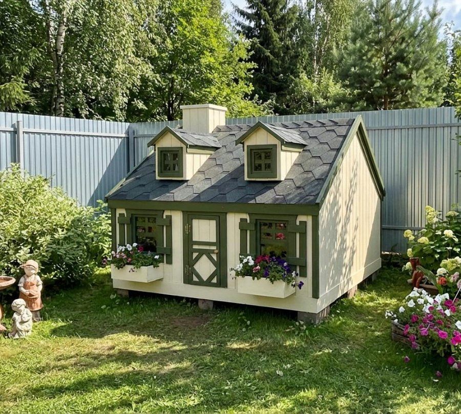 Детский домик ДЕТСКИЙ ДВОР