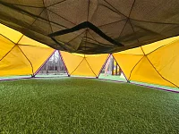 Игровой комплекс для детей Geometrium - паутинка для лазания + гамак + тент