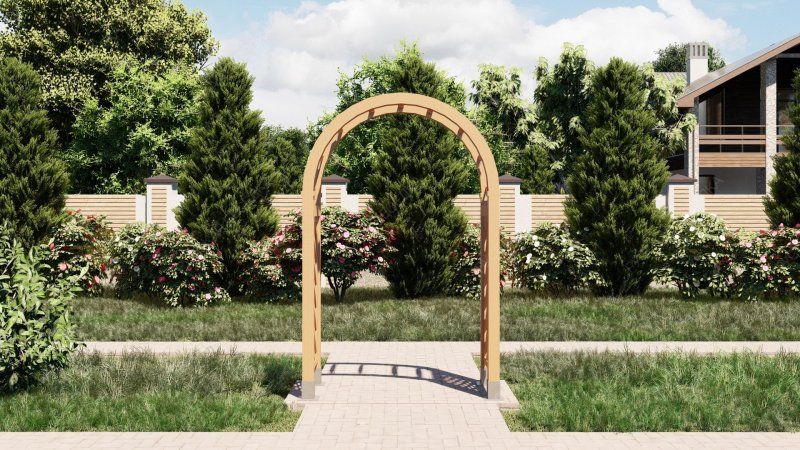 Садовая арка Голево