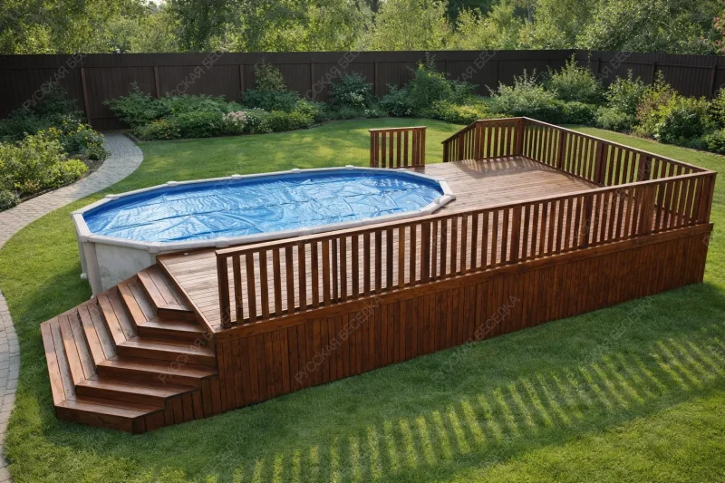 Терраса для бассейна Плэжа