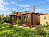 Закрытая беседка Шале 3 4 х 8