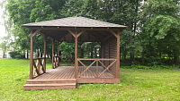 Прямоугольная беседка Флорида