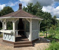 Восьмигранная беседка ЛАГРАС