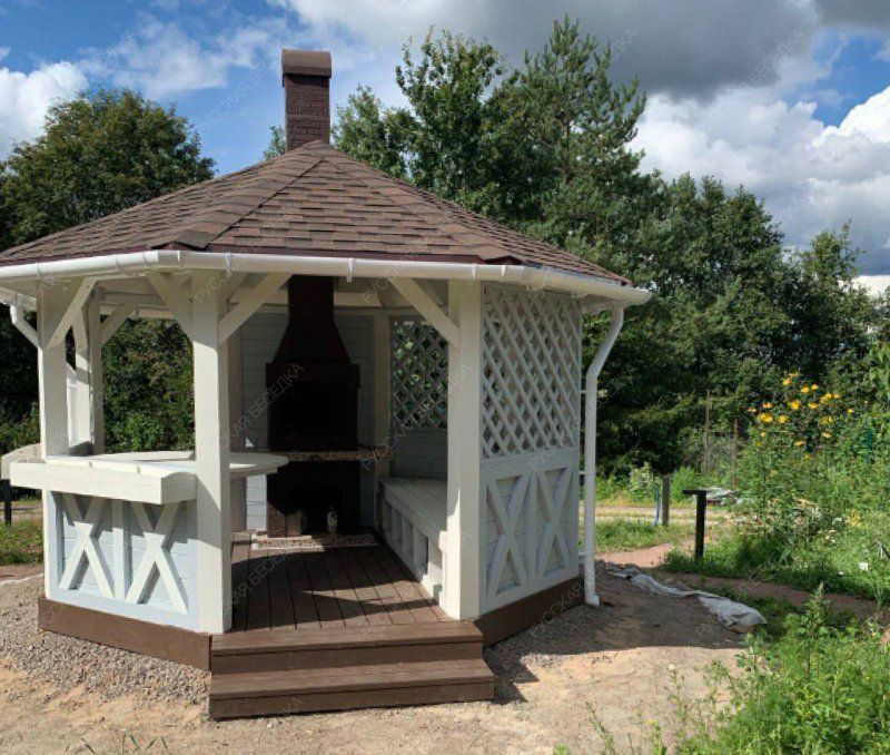 Восьмигранная беседка ЛАГРАС