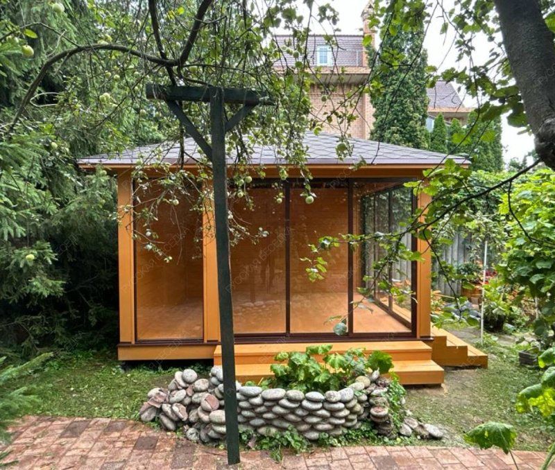 Застекленная беседка АННЭТ 2