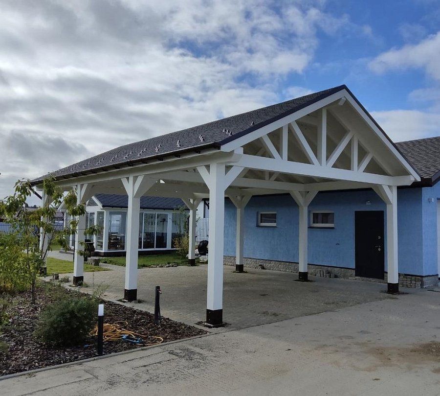 Навес для машин РИВЕР 6х9,65