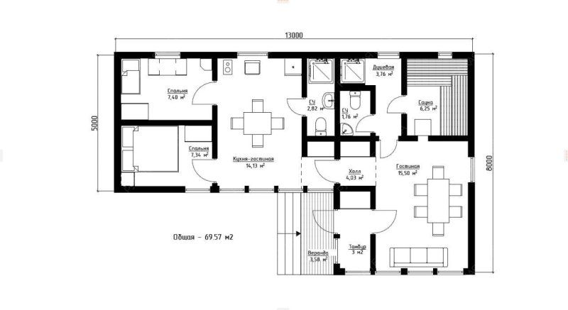 Баня Сибирская