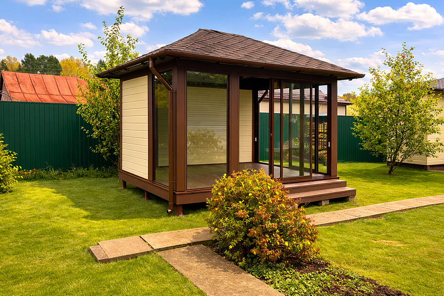 Застекленная беседка АННЭТ