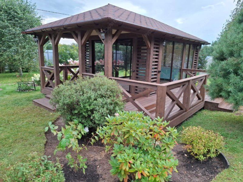 Застекленная беседка КАННА