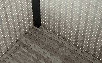Кашпо для цветов большое плетеное из искусственного ротанга, цвет бежевый