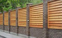 Забор №36 - жалюзи с планкой