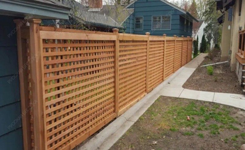 Забор №49 - прямая решётка