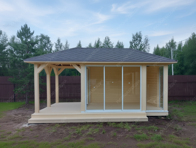 Застекленная беседка АРИАДНА