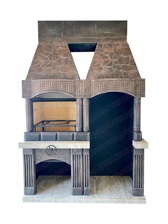 Печь № 23 А — Печь барбекю c местом под тандыр